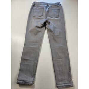 Tommy bahama grey wash High rise ankle jeans 26x28 career casual stretch EUC